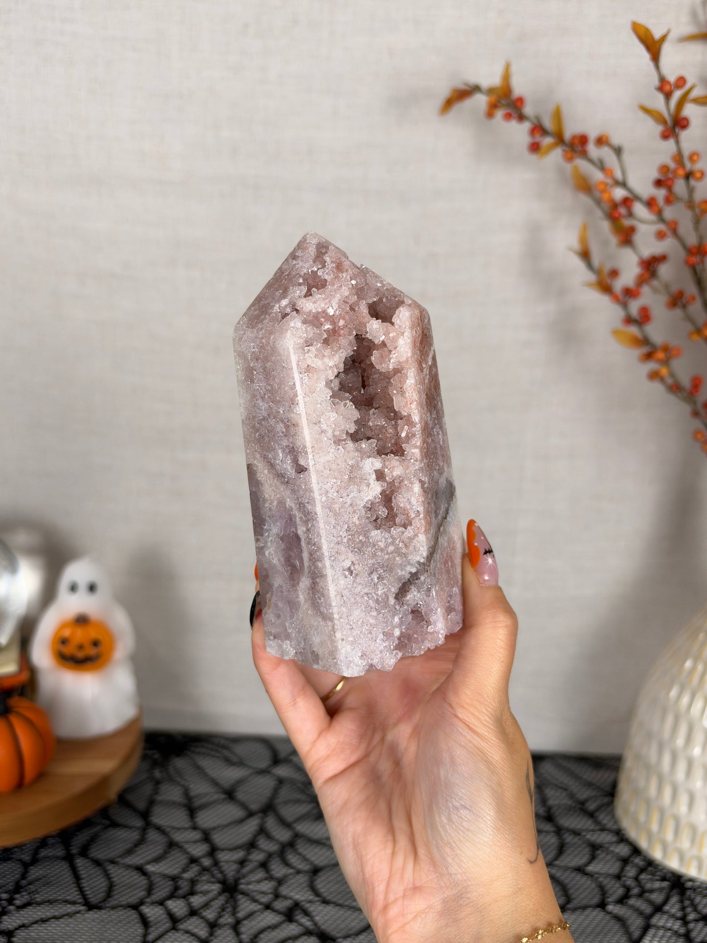 Pastel Pink Amethyst Tower (235)