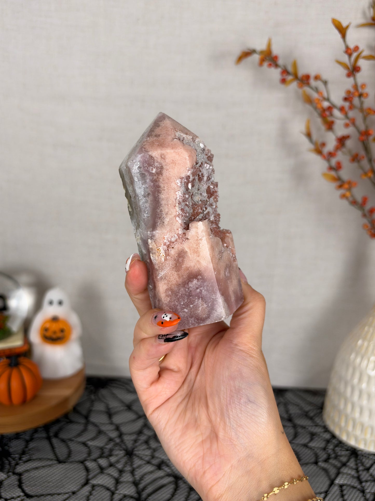 Mauve Pink Amethyst Tower (138X)