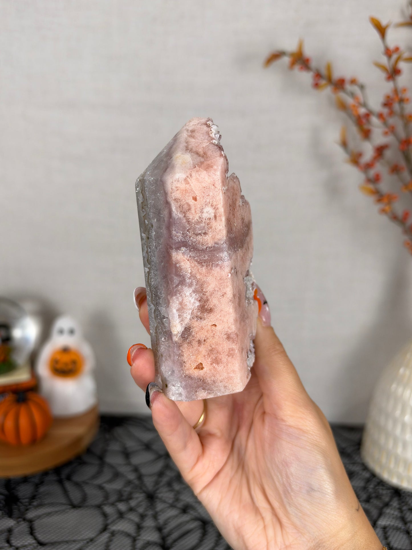 Pastel Pink Amethyst Tower (98)
