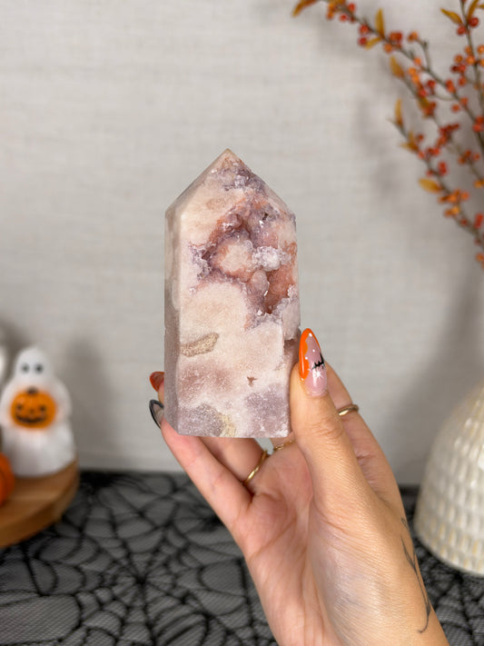 Pastel Pink Amethyst Tower (82A)