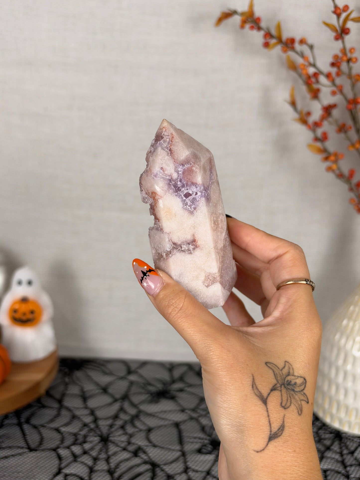Pastel Pink Amethyst Tower (82A)