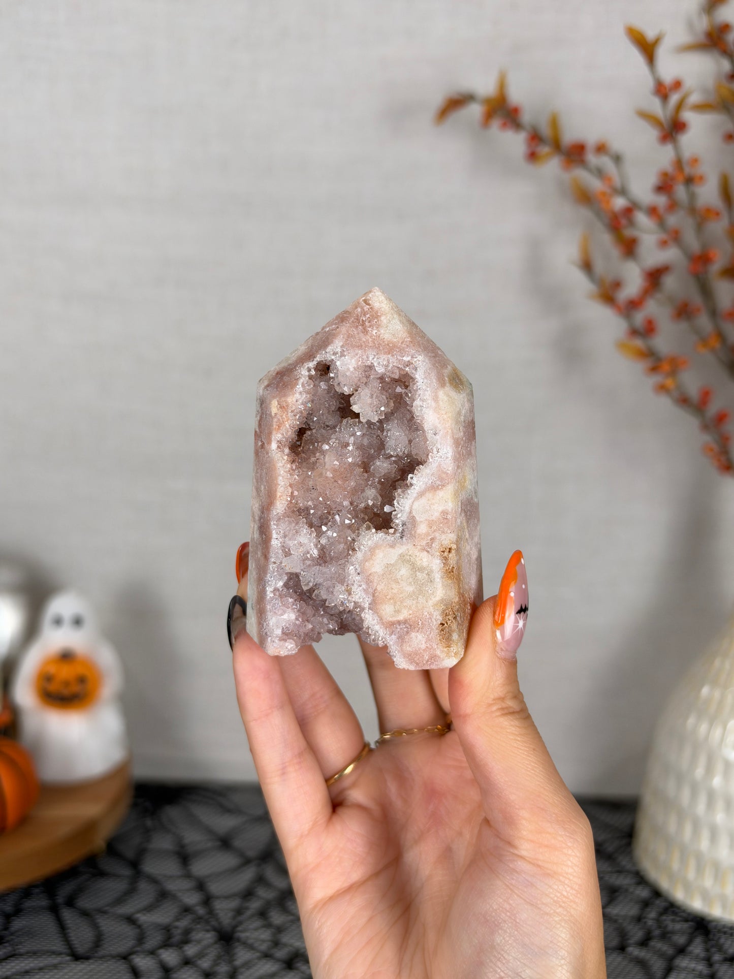 Pastel Pink Amethyst Tower (68)