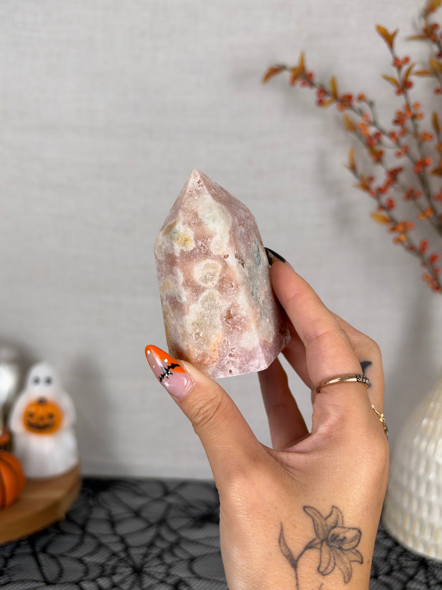 Pastel Pink Amethyst Tower (68)