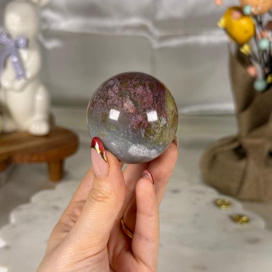 Sea Jasper Sphere