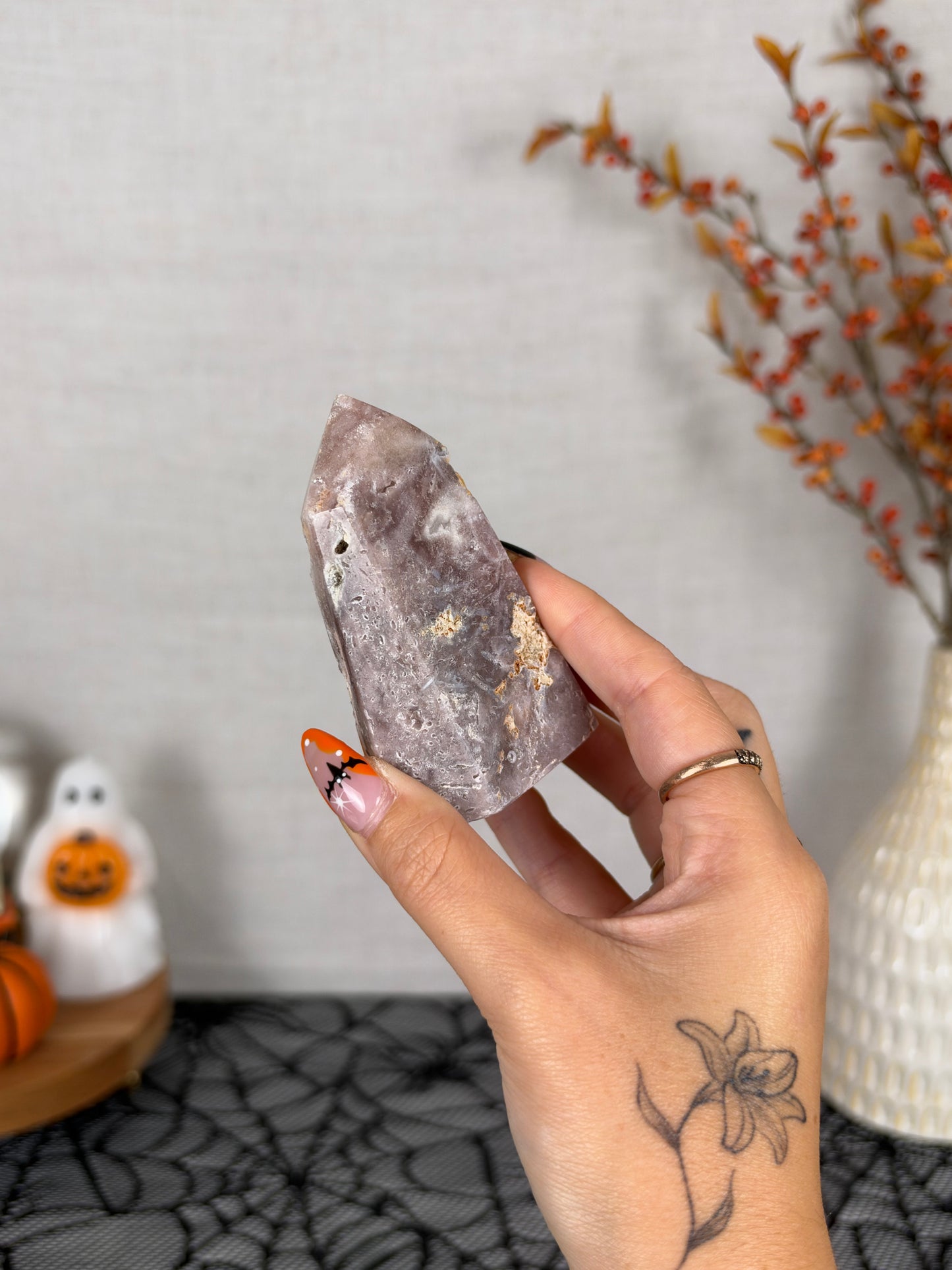 Moody Pink Amethyst Tower (46A)