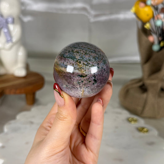 Sea Jasper Sphere
