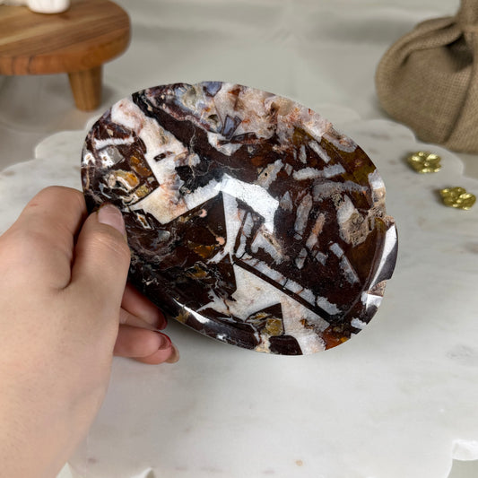 Brecciated Jasper Bowl