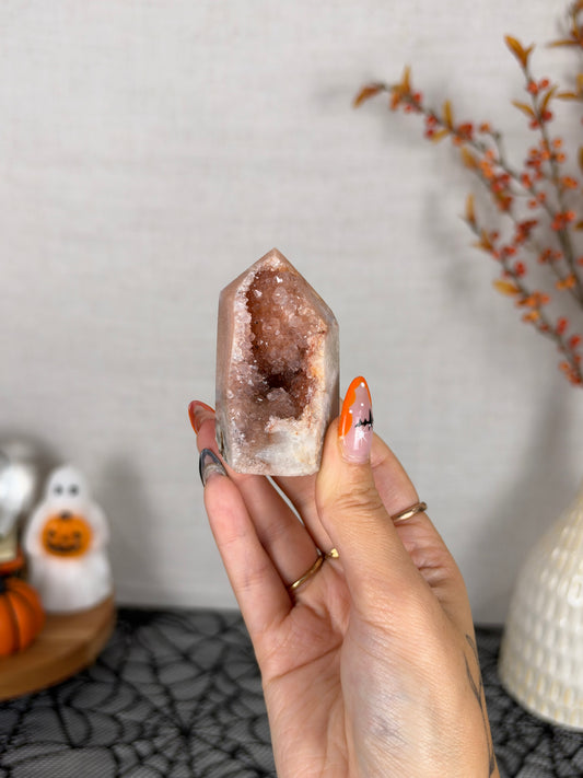 Mini Pink Amethyst Tower (24X)