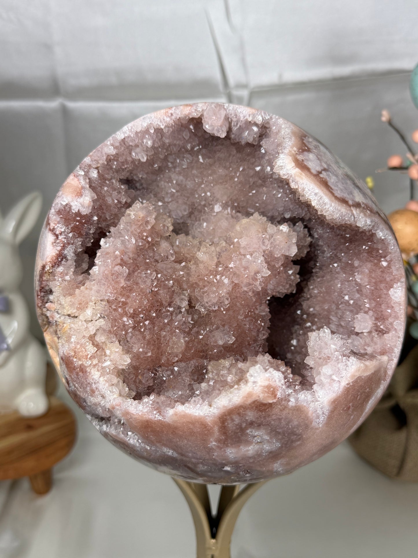 XL Collector's Pink Amethyst Sphere