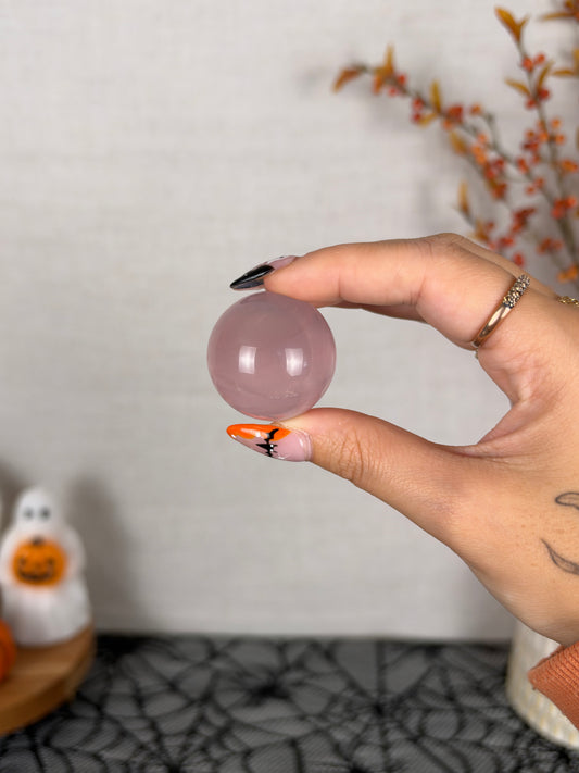 **Juicy Multi Star Rose Quartz Sphere (15i)