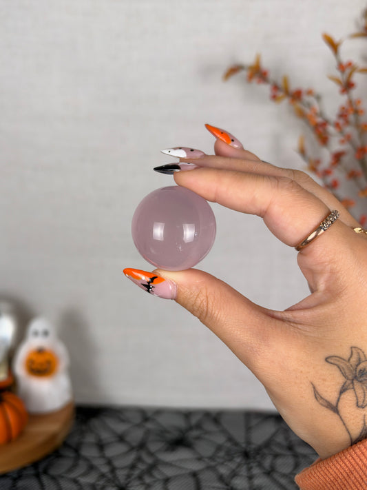 *Juicy Star Rose Quartz Sphere (15H)