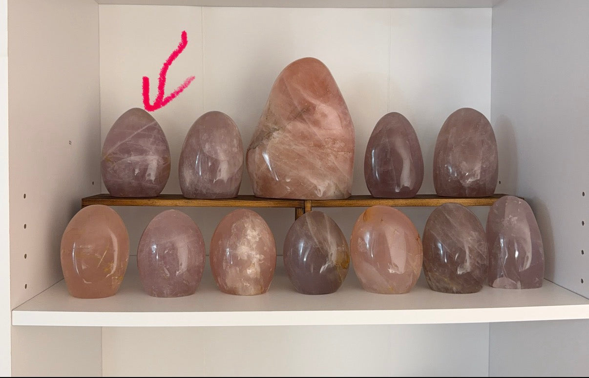 *Star Lavender Rose Quartz Freeform (92)