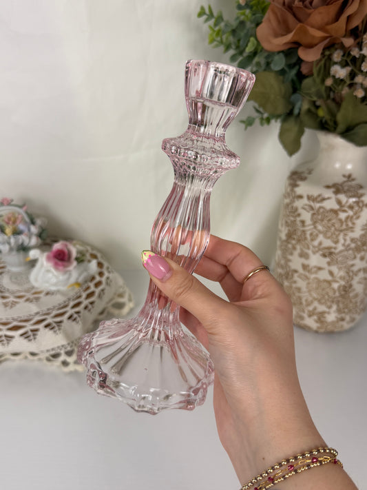 Pink Vintage Sphere Stand