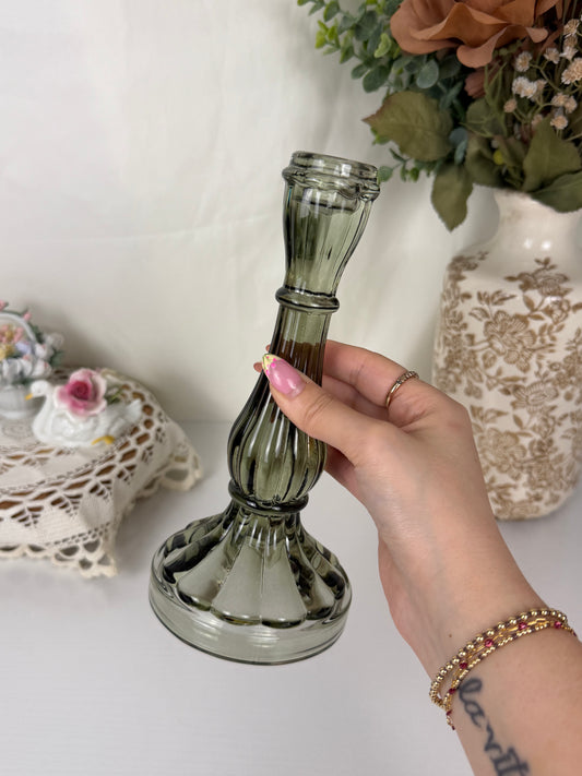 Green Vintage Sphere Stand (tall)