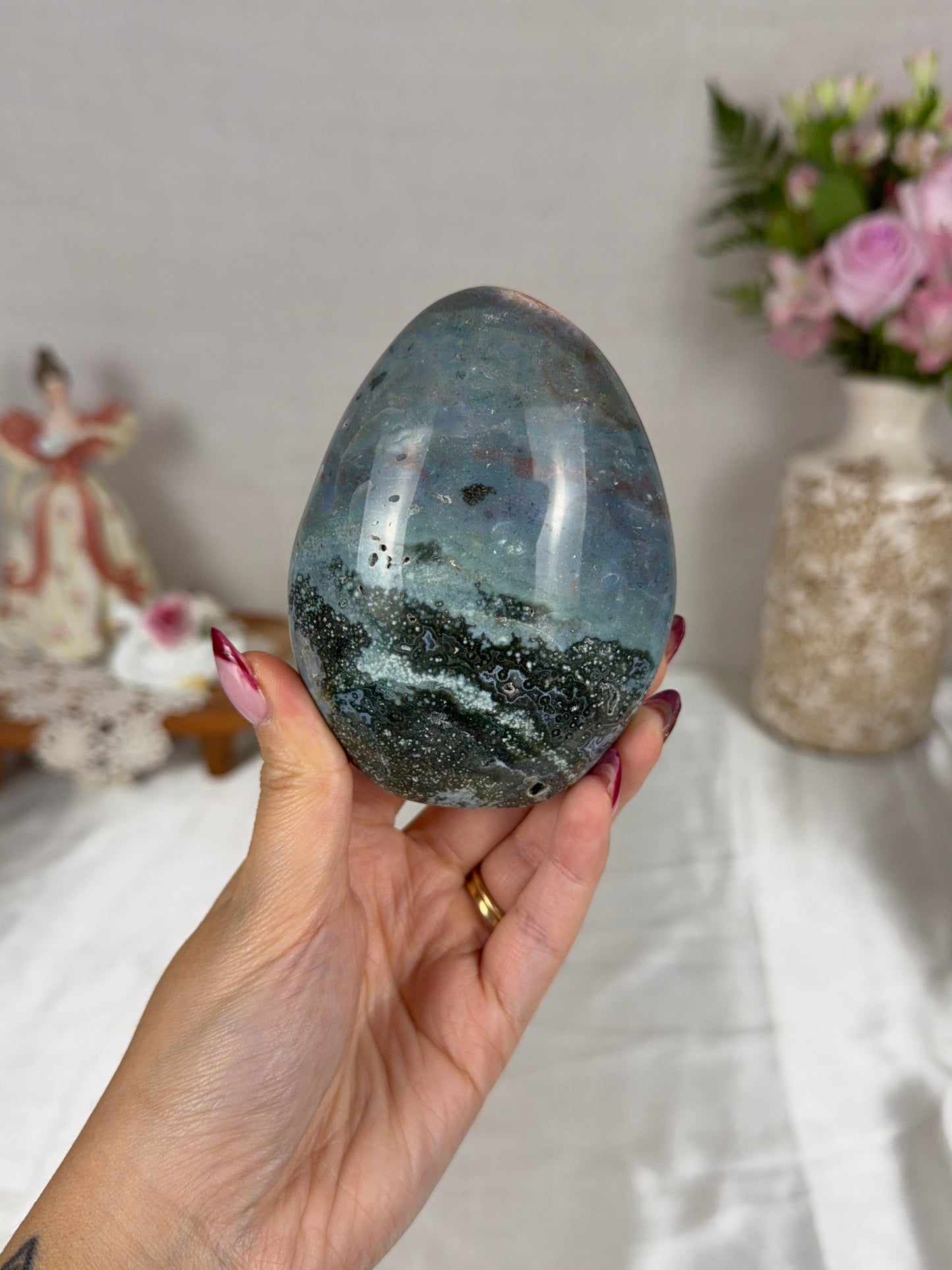 Orbicular Sea Jasper Freeform (36W)
