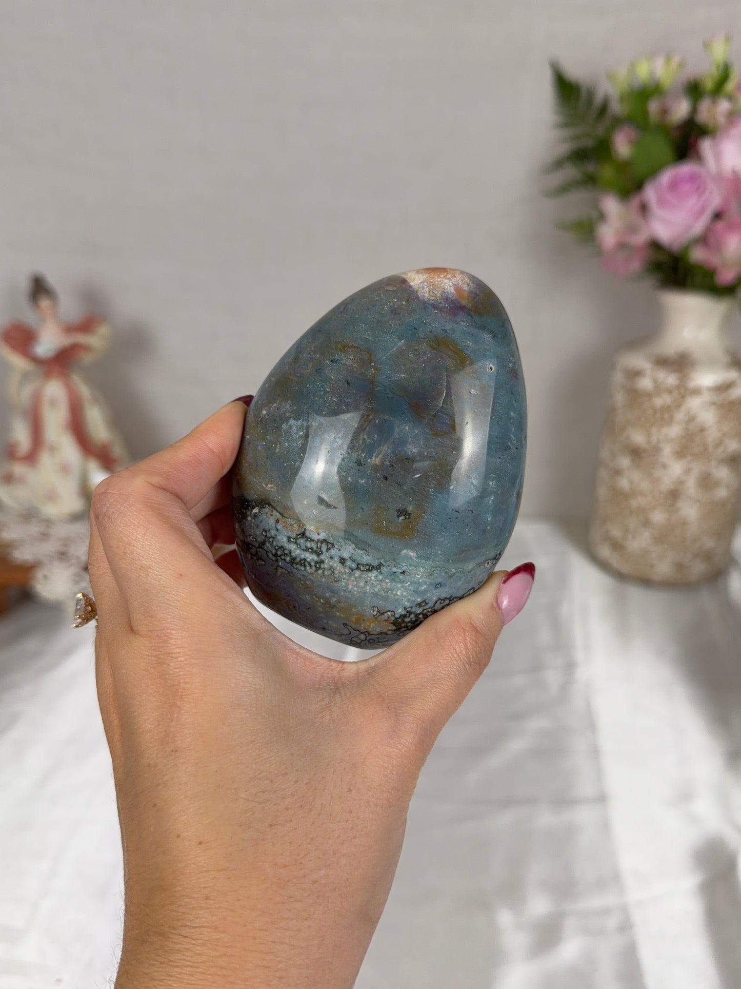 Orbicular Sea Jasper Freeform (36W)