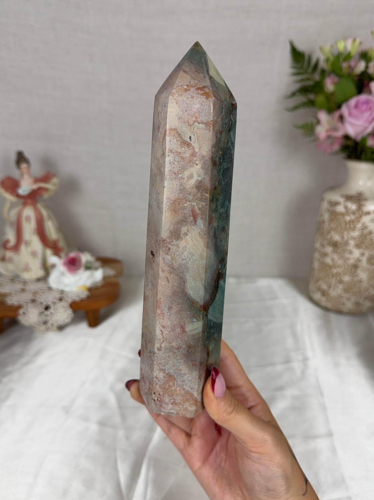 Beachy Sea Jasper Tower (65Z)