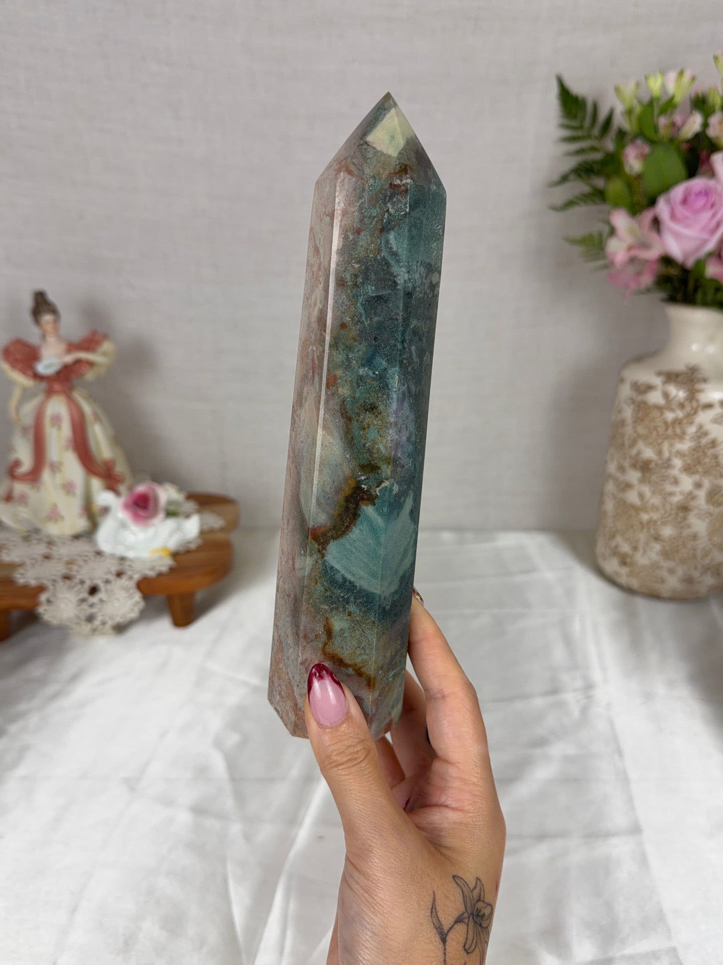 Beachy Sea Jasper Tower (65Z)