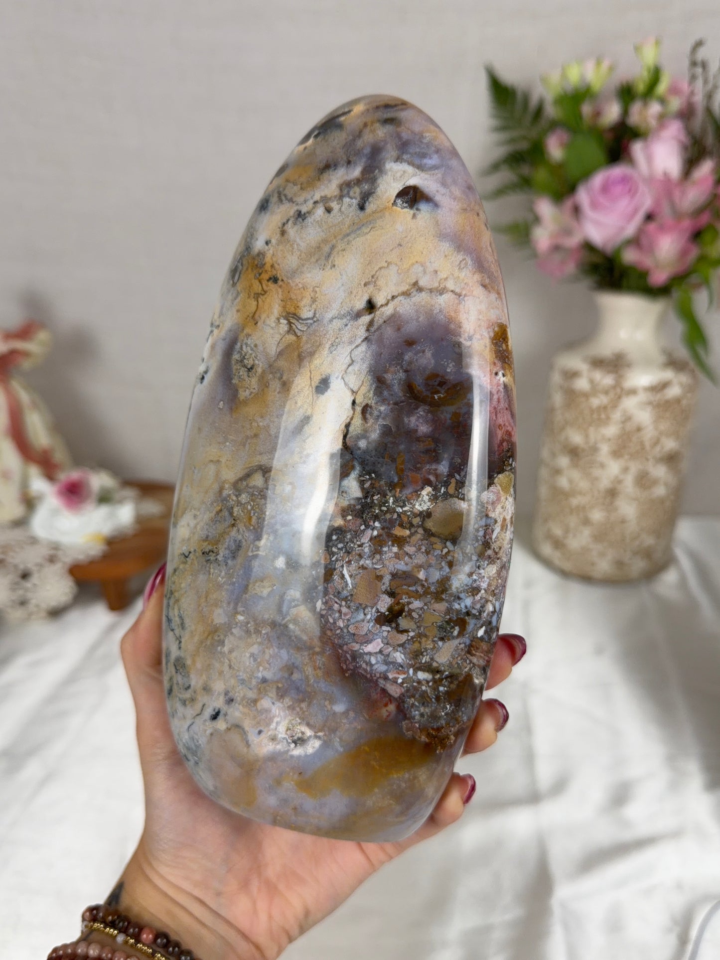 Large Sea Jasper Freeform (160)