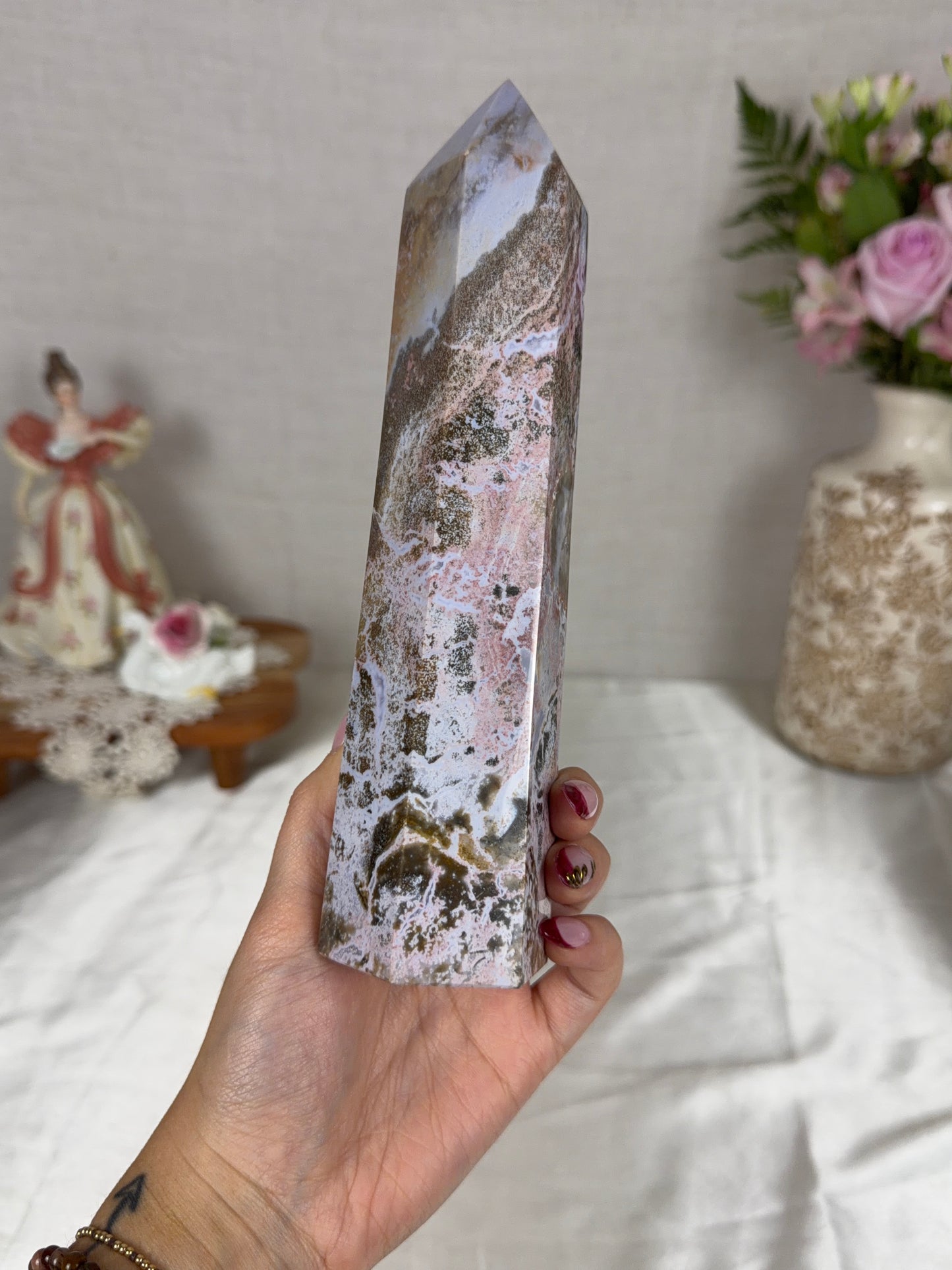Pink Sea Jasper Tower (62Y)